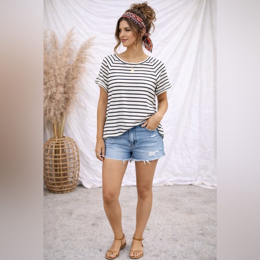 Old Navy Striped‎ Top Size Large